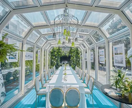 Retractable Sun Room Glasshouse