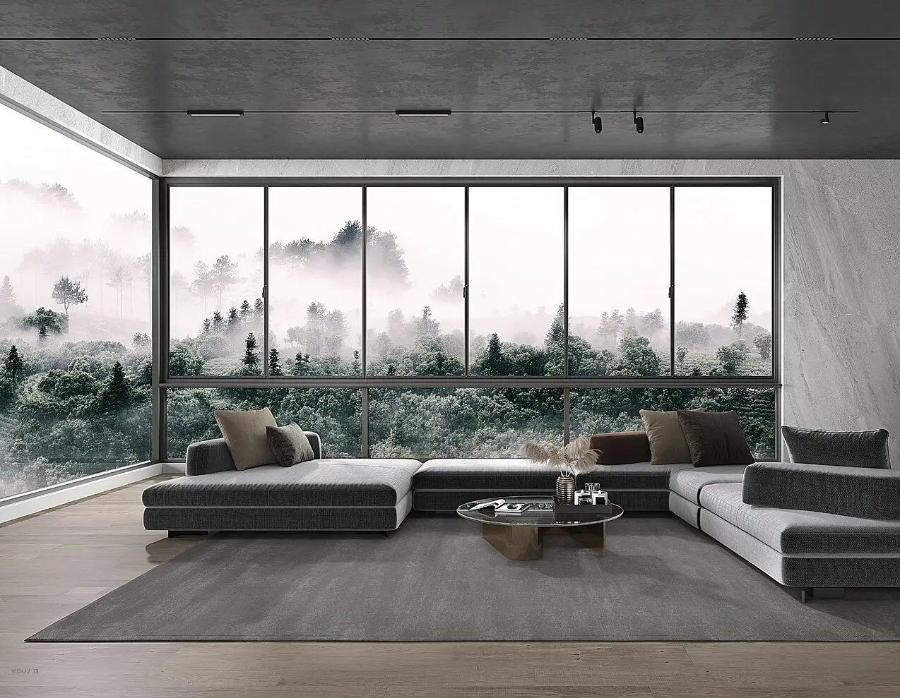 HYZDC50 Ultra Slim Folding Window