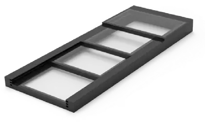 Retractable Folding Skylight Roof Window